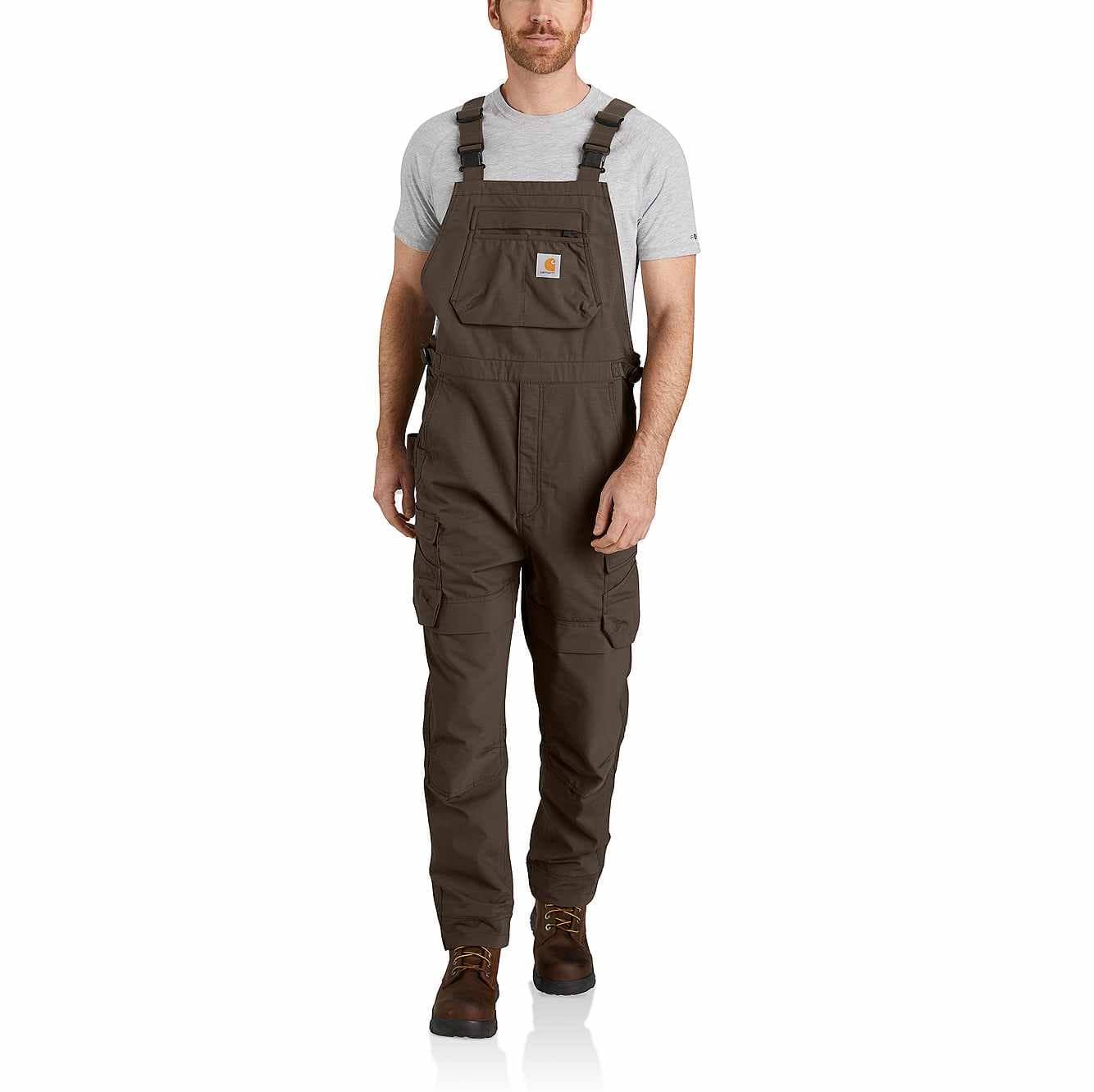 Carhartt Mens Steel Rain Defender Bib Overall