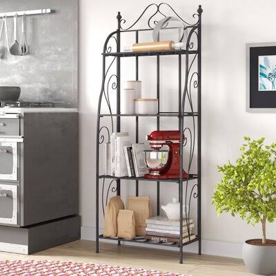 Aelia Iron Baker's Rack Charlton Home