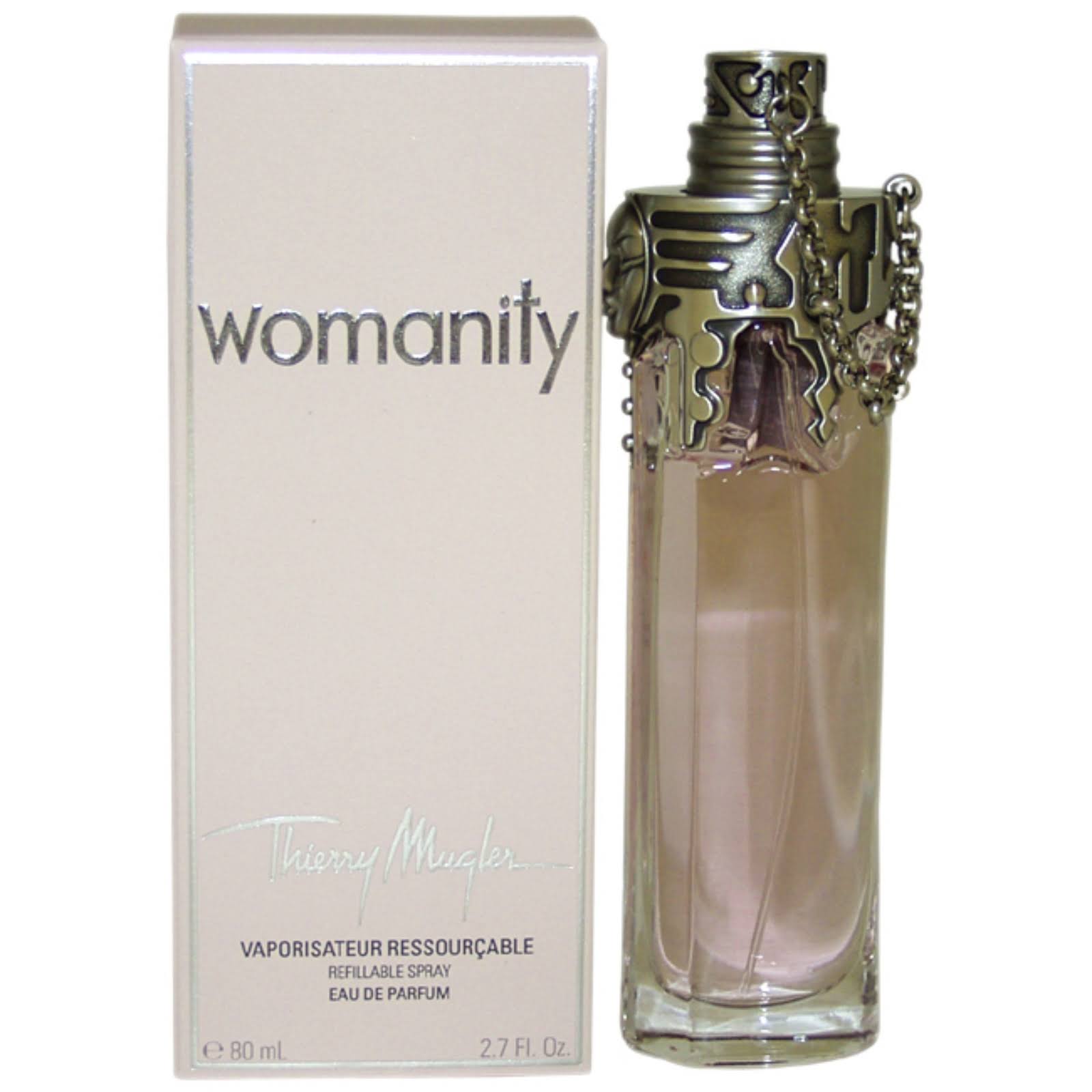 Womanity by Thierry Mugler Eau De Parfum Refillable Spray 2.7 oz Women