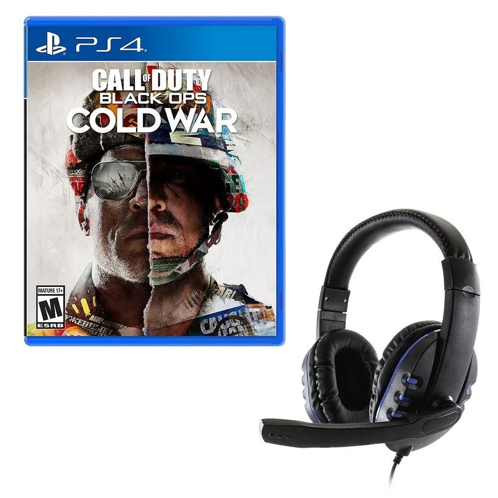 Call of Duty: Black Ops Cold War for The PlayStation 4 and Universal Headset