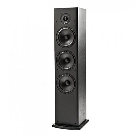 Polk Audio T50 Home Theater and Music Floor Standing Tower Speaker (Single, Black)