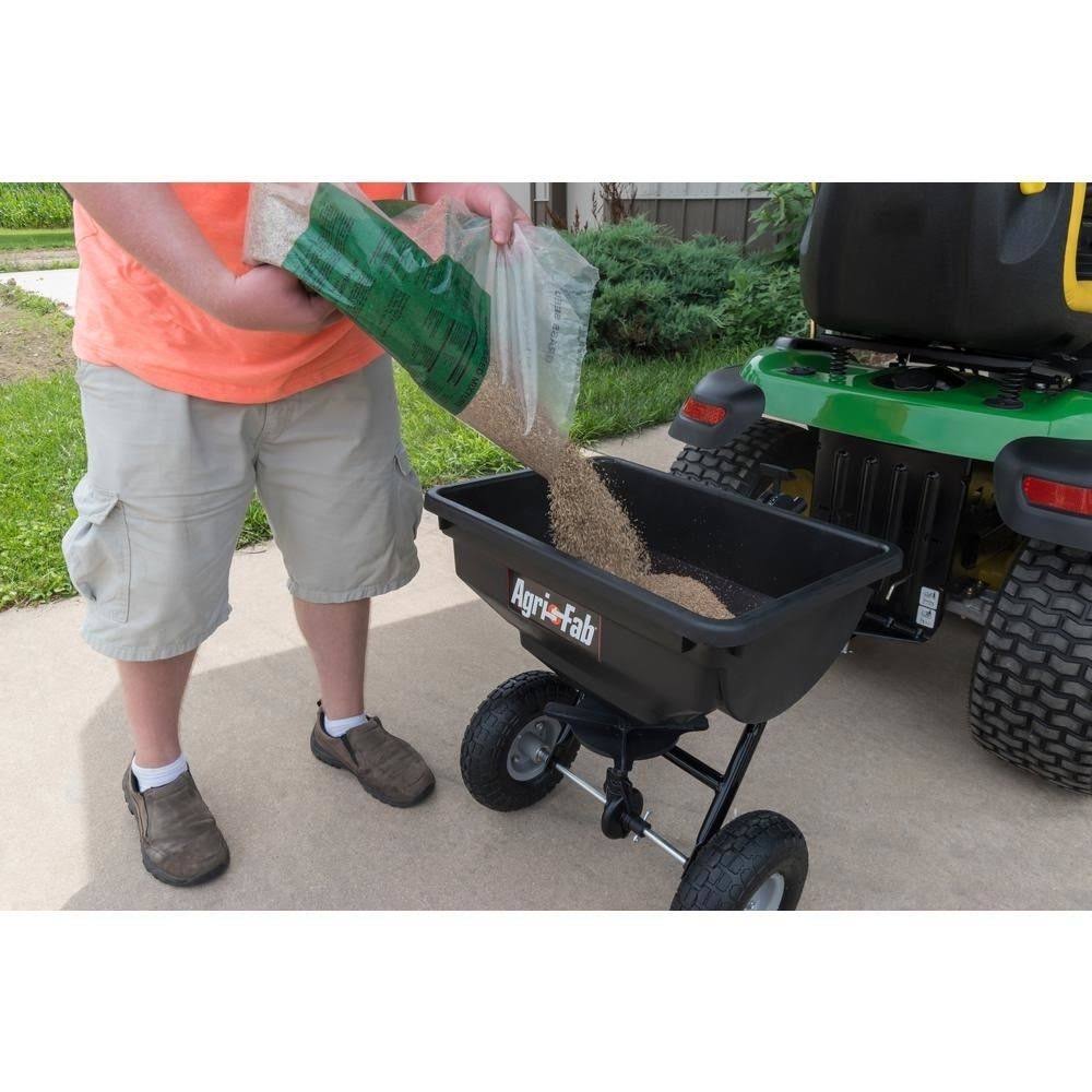 Agri-Fab 85 lb Tow Behind Broadcast Spreader