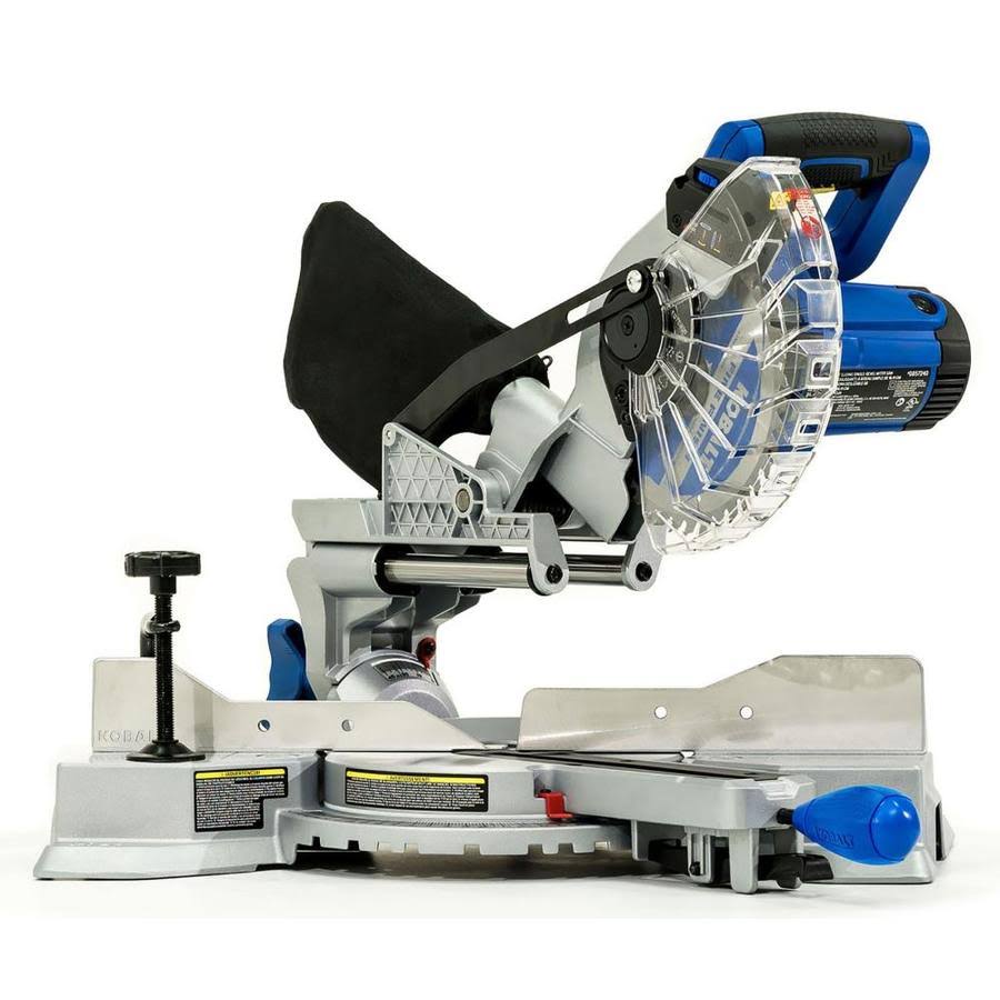 Kobalt Compact Sliding 7-1/4-in 10-Amp Single Bevel Sliding Laser Compound Miter Saw SM1816LW