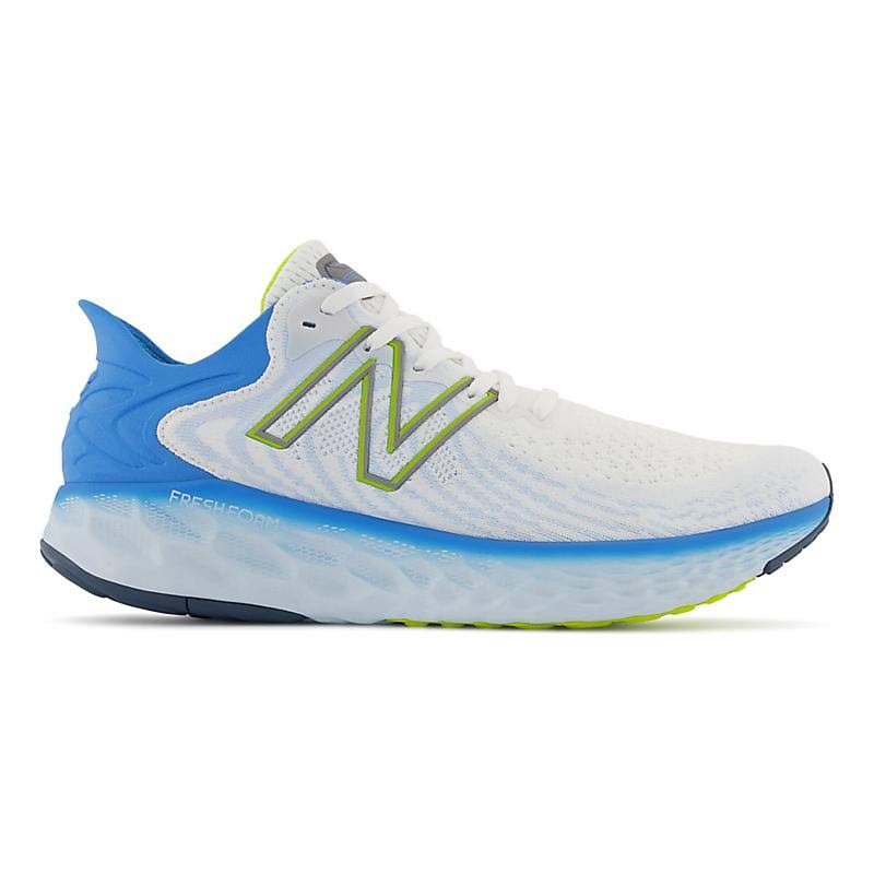 Men&s New Balance Fresh Foam 1080 V11 White/Helium 11 D