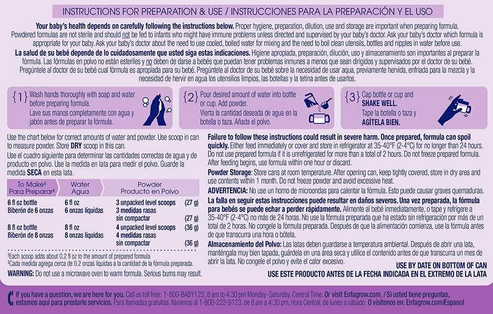 Enfagrow Toddler Transitions Gentlease, for Fussiness, Gas, and Crying, Powder 20 oz Can (Case of 4)