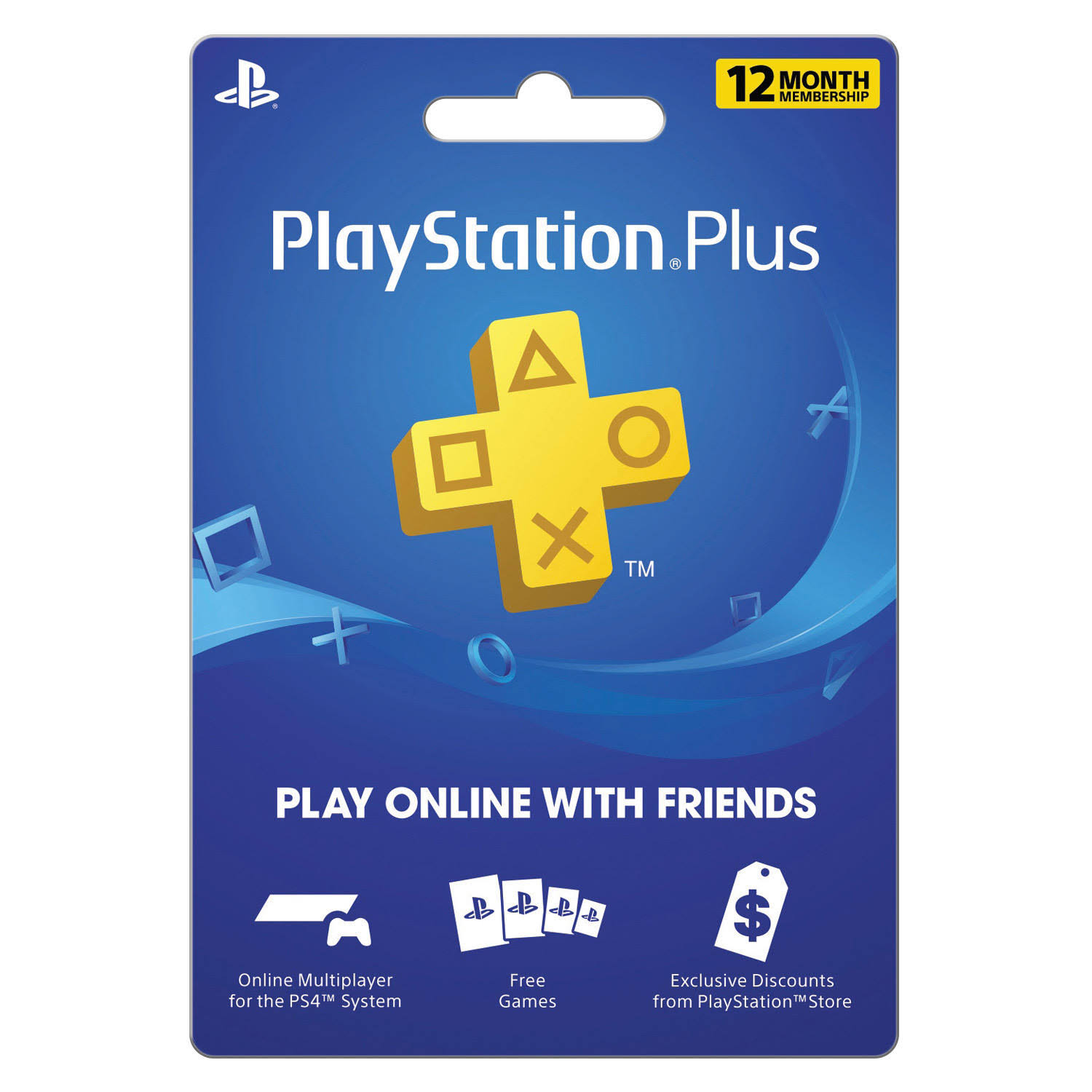 Sony PlayStation Plus 12-Month Membership