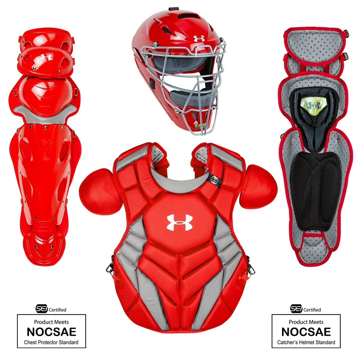 Under Armour Pro 4 Adult Catchers Gear Set UACKCC4-AP - Navy