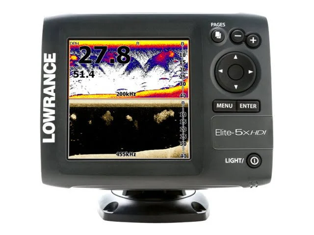Lowrance Elite 5x HDI - Fishfinder - optional transducer