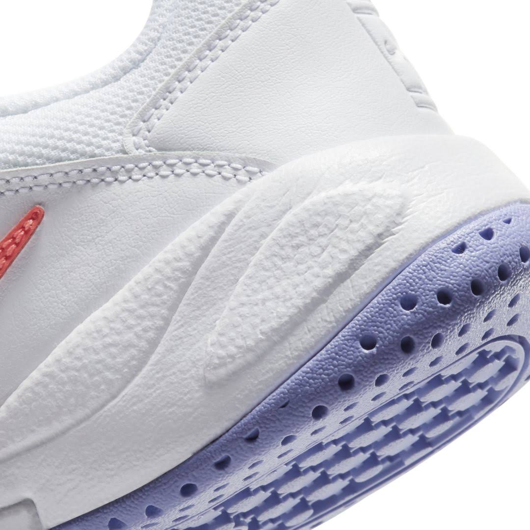 Nike Women's Court Lite 2 Tennis Shoes, Mango/Purple