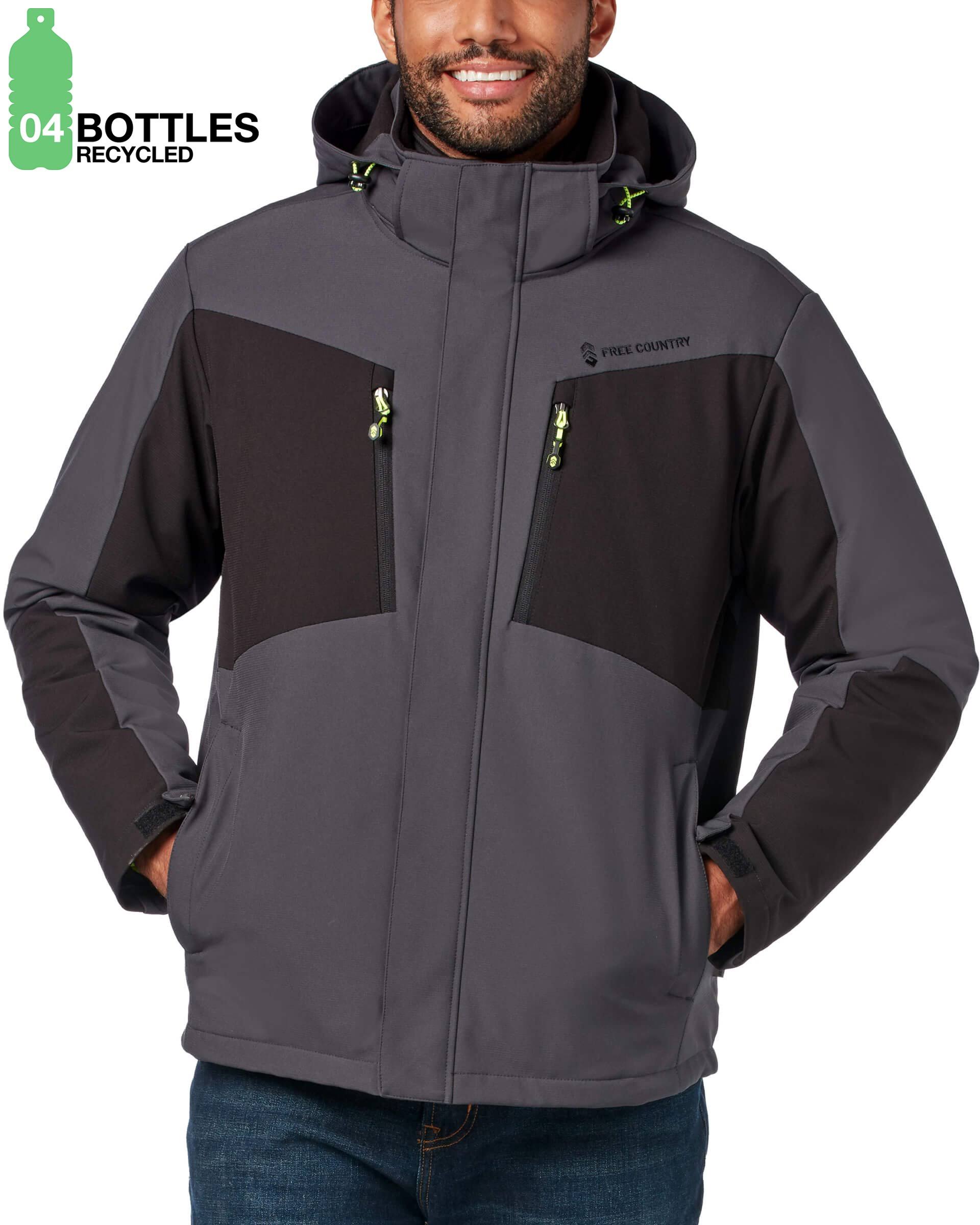 Free Country Men's FreeCycle Montage 3-in-1 Systems Jacket - Black