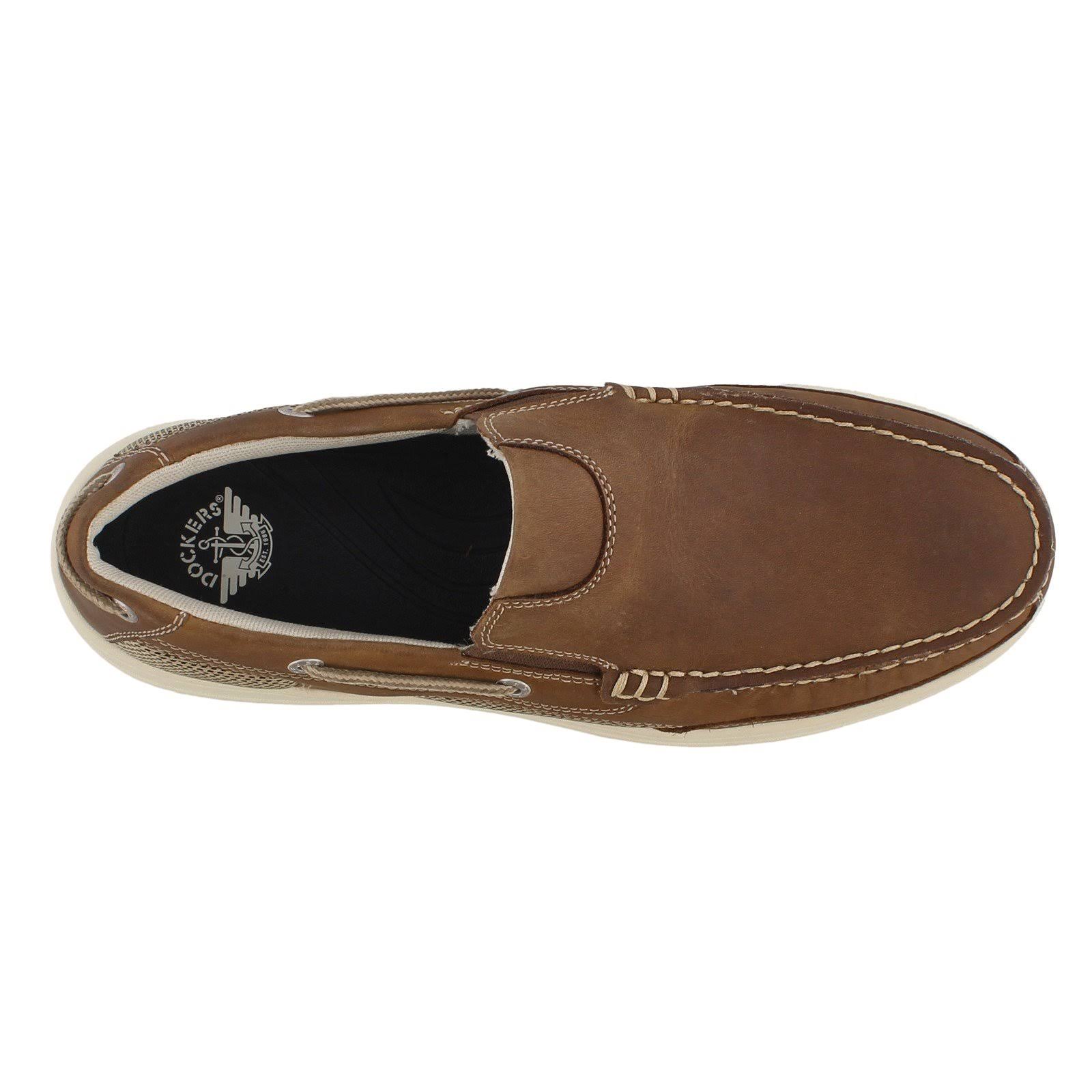 Dockers Men's Tiller Boat Shoes - Dark Tan