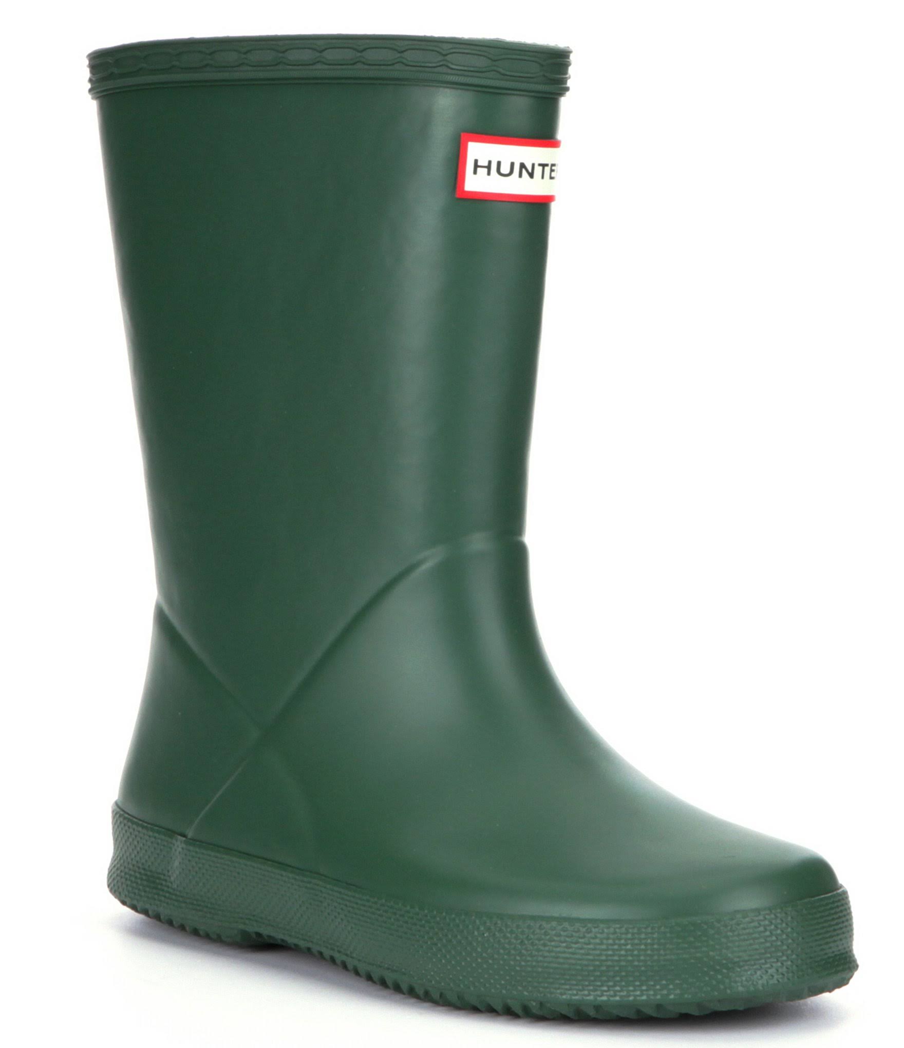 Hunter Original Kids First Classic Rain Boots - Green