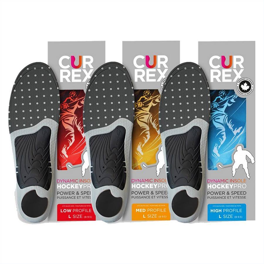 Currex HockeyPro Insoles - Low Arch M, Men's 6-7.5
