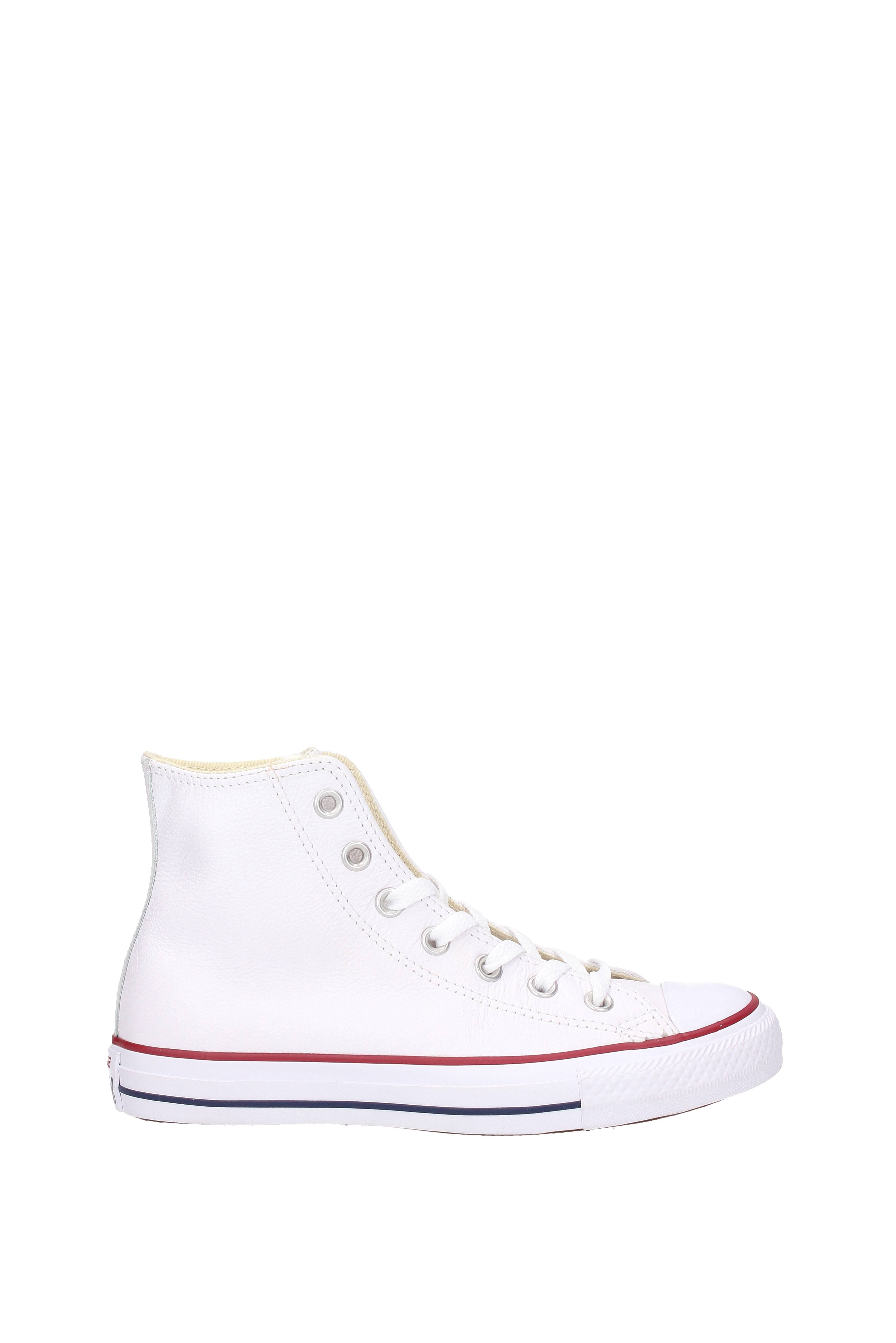 Converse Chuck Taylor All Star Leather Hi - White