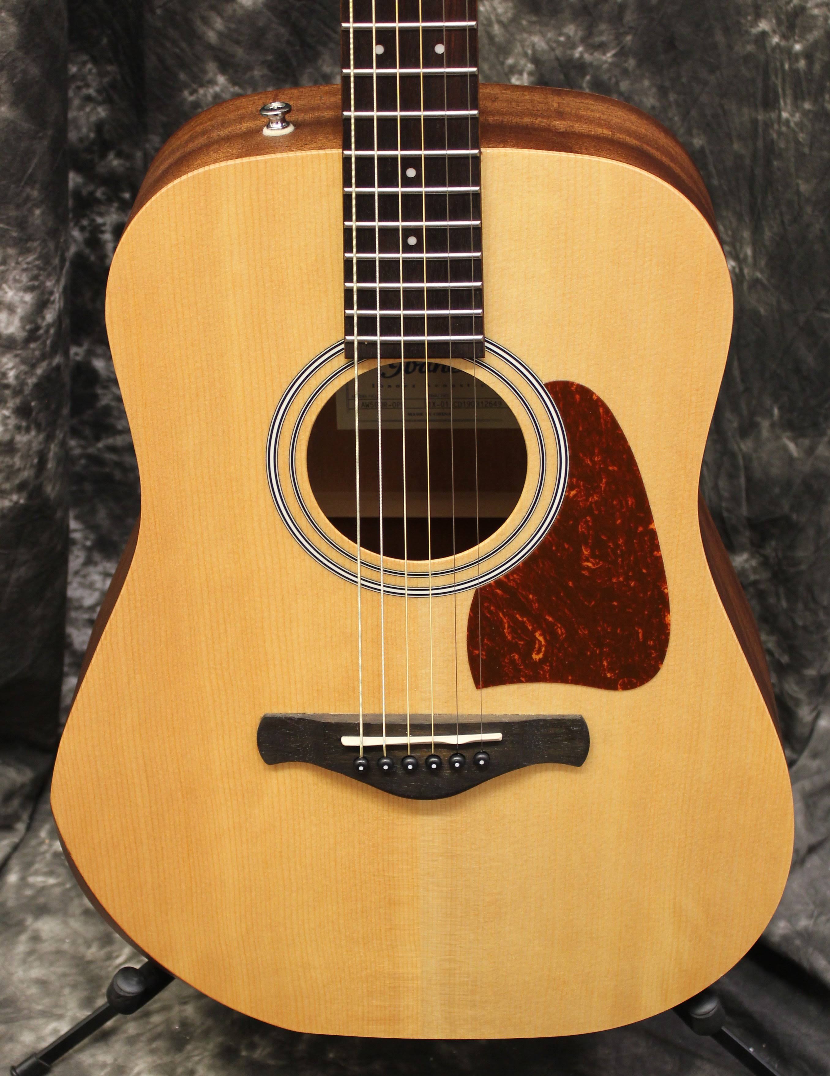 Ibanez AW50JROPN Artwood Acoustic Guitar Open Pore Natural