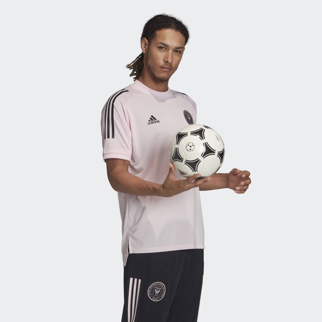 Adidas Men's INTER Miami CF Pink Training Jersey, Large