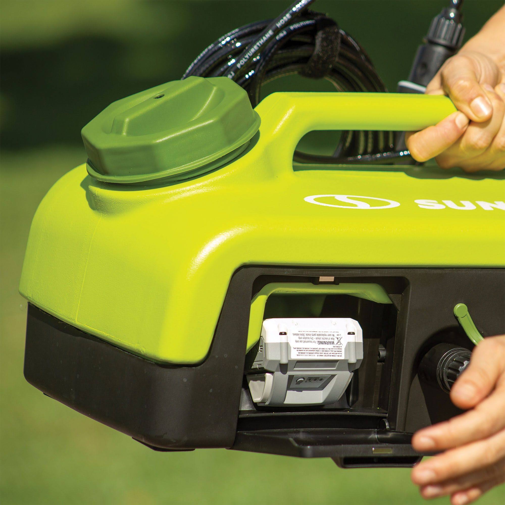 Sun Joe 24V iON+ Cordless Go-Anywhere Portable Sink/Shower Spray Washer Kit