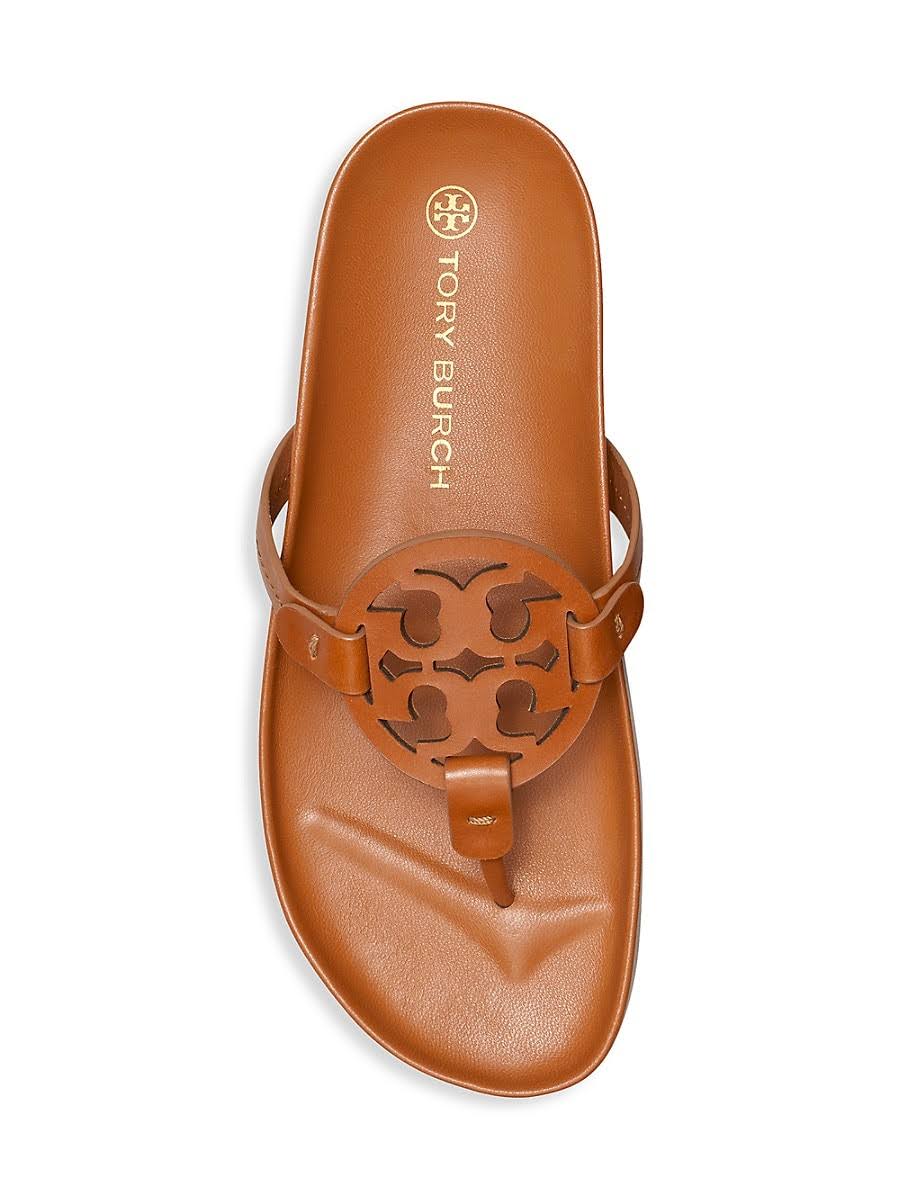 Tory Burch Miller Cloud Sandal - Red - Flat Sandals
