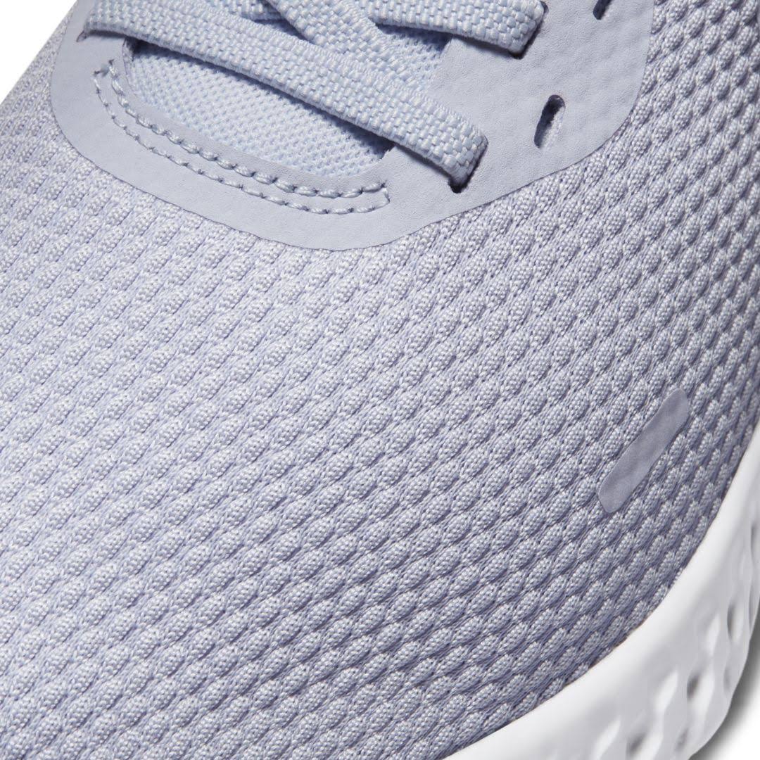 Nike Revolution 5 Flyease Women's Running Shoes (Wide) in Ghost/World Indigo, Size: 10.5 | CQ9330-001