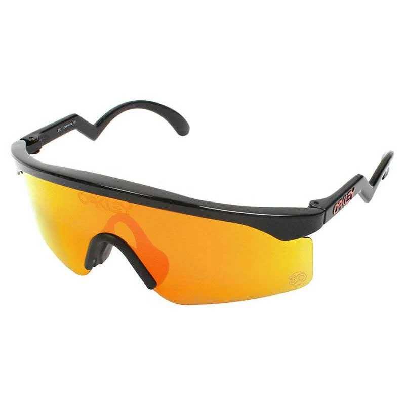 Oakley Razor Blades Heritage Sunglasses OO9140-12 Black/Fire Iridium