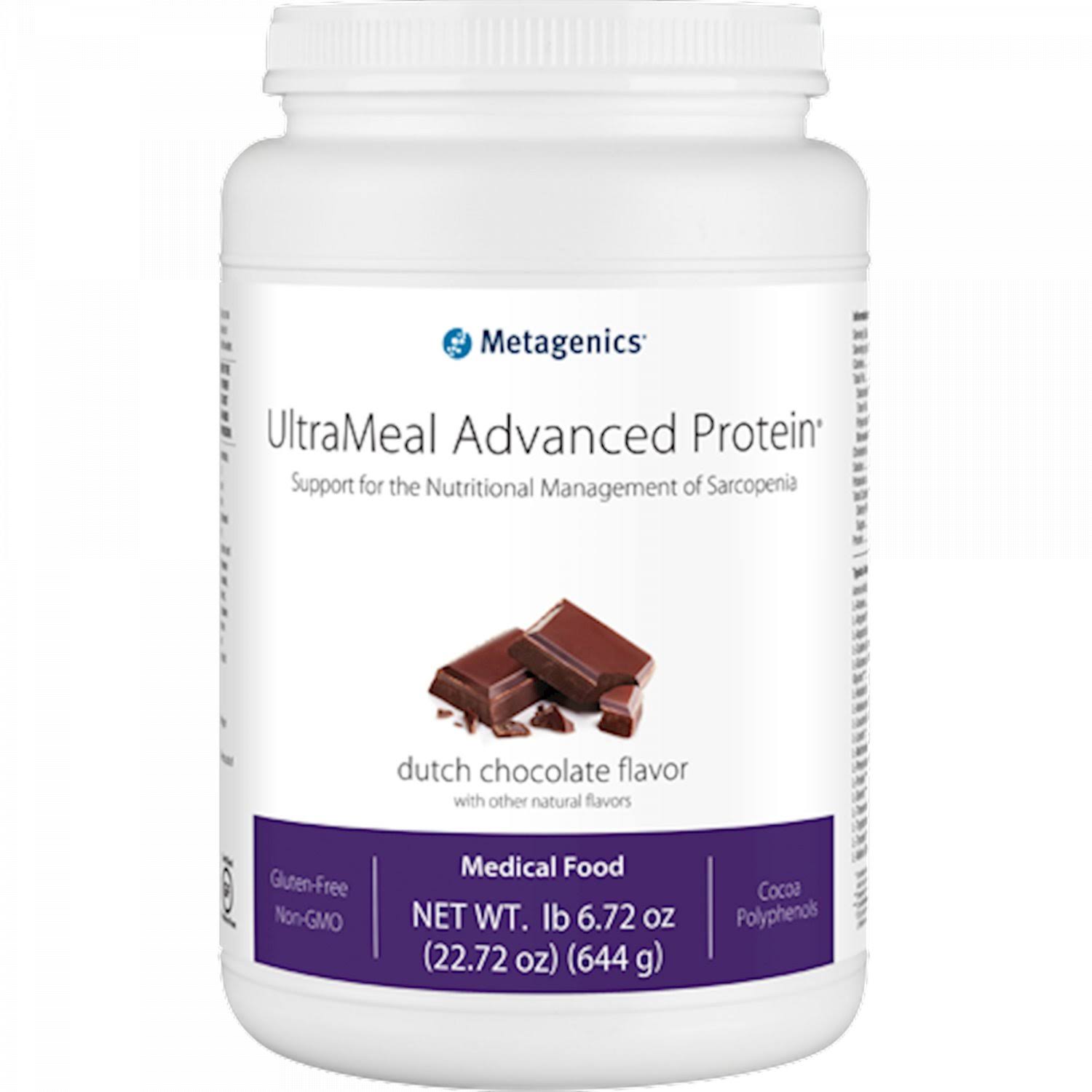 Metagenics - UltraMeal Advanced Protein Dutch Chocolate