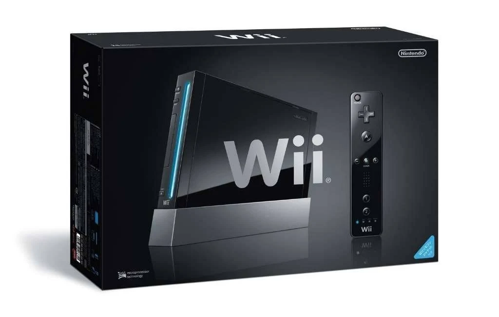 Nintendo Wii Console with Wii Sports - Black