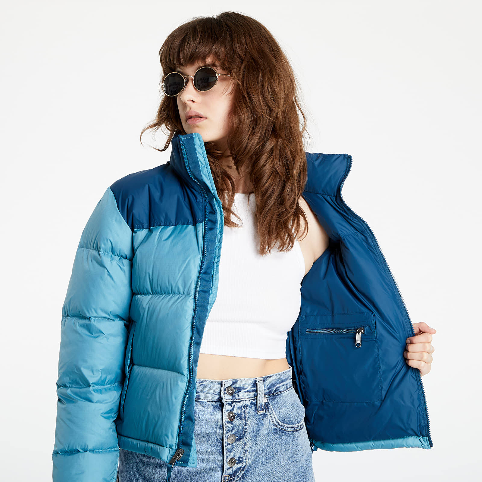 The North Face 1996 Retro Nuptse Jacket Storm Blue Mountain Blue