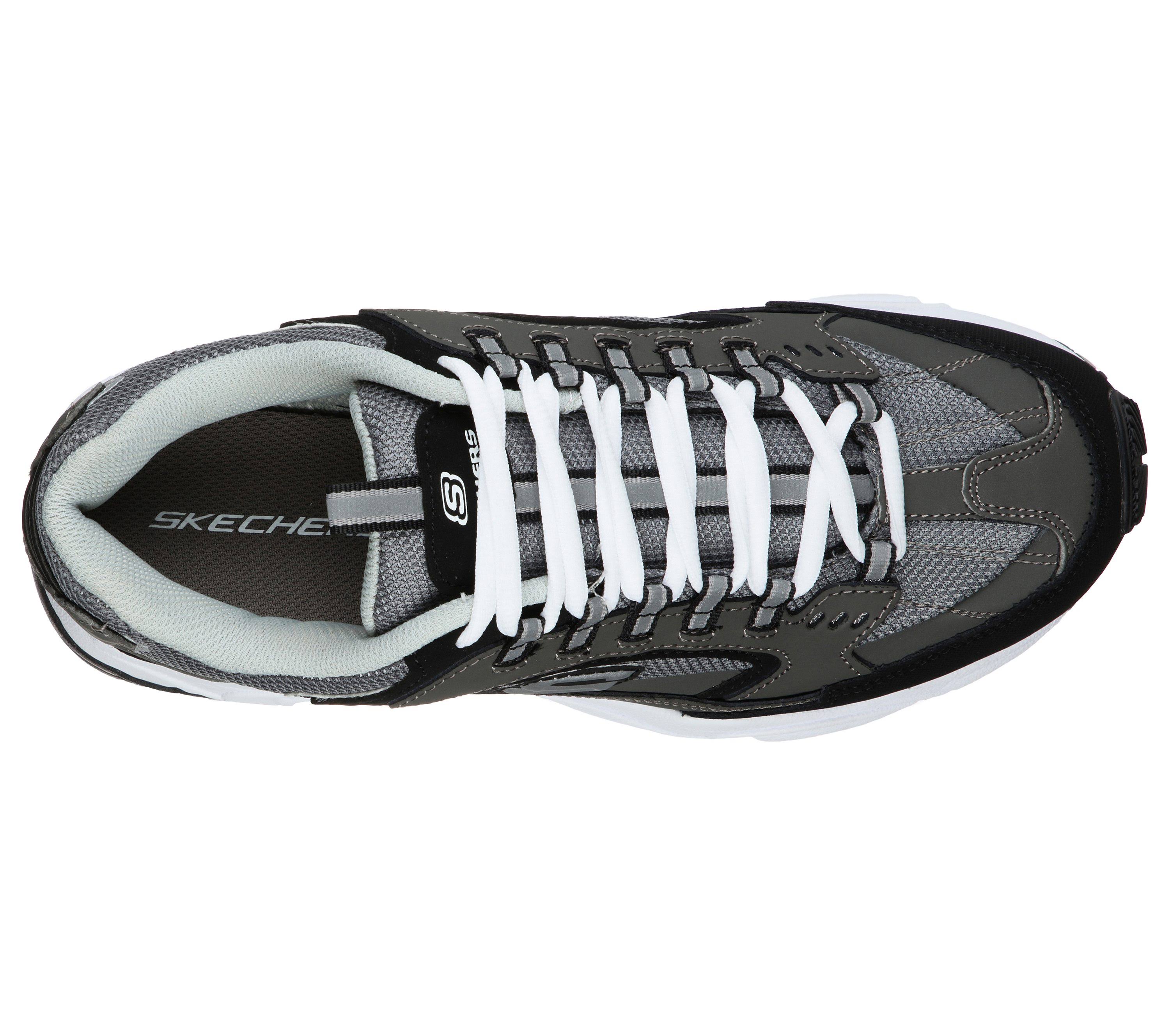 Skechers Men's Stamina Nuovo, Charcoal/Black