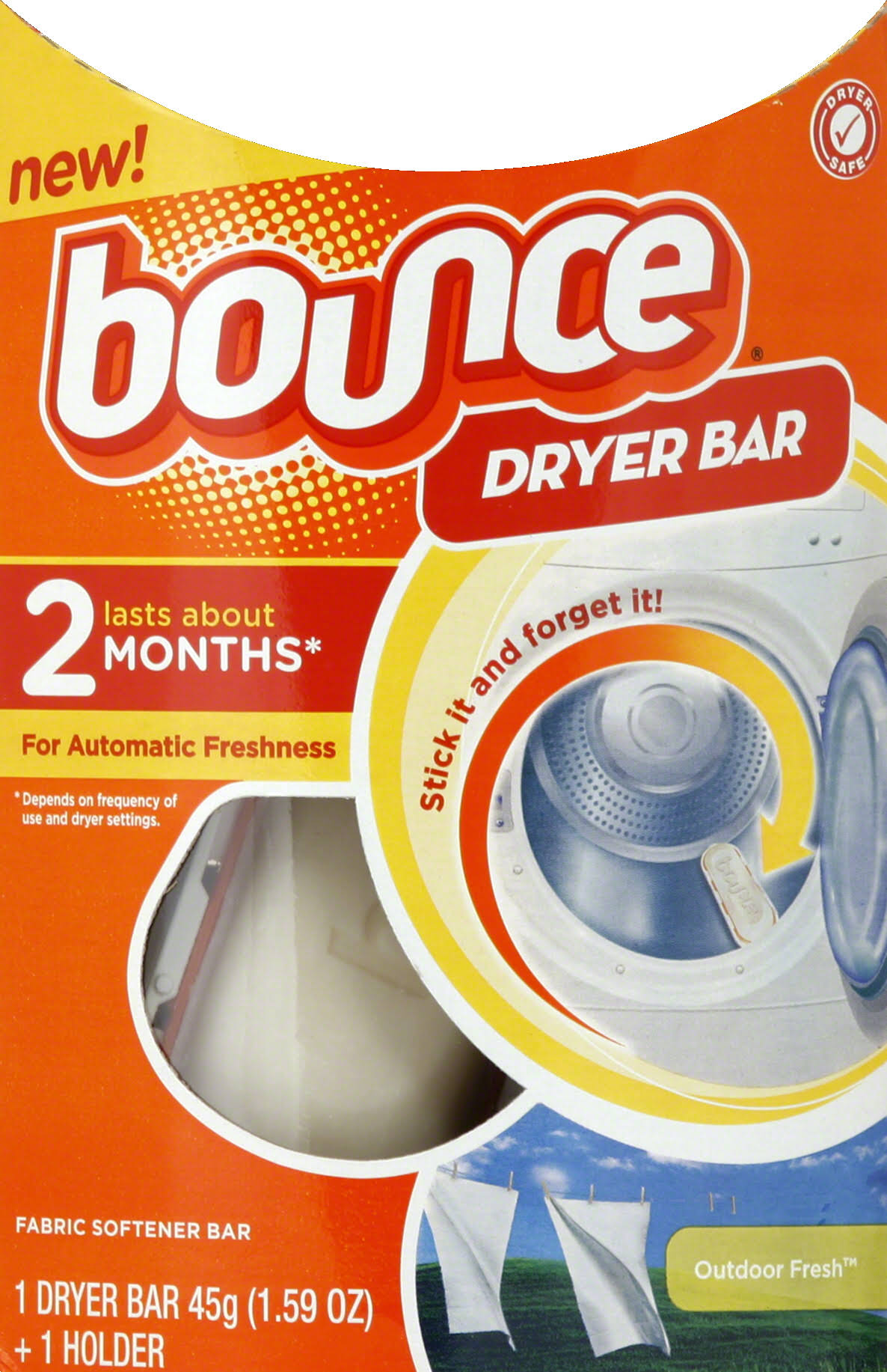 Bounce Dryer Bar, Outdoor Fresh