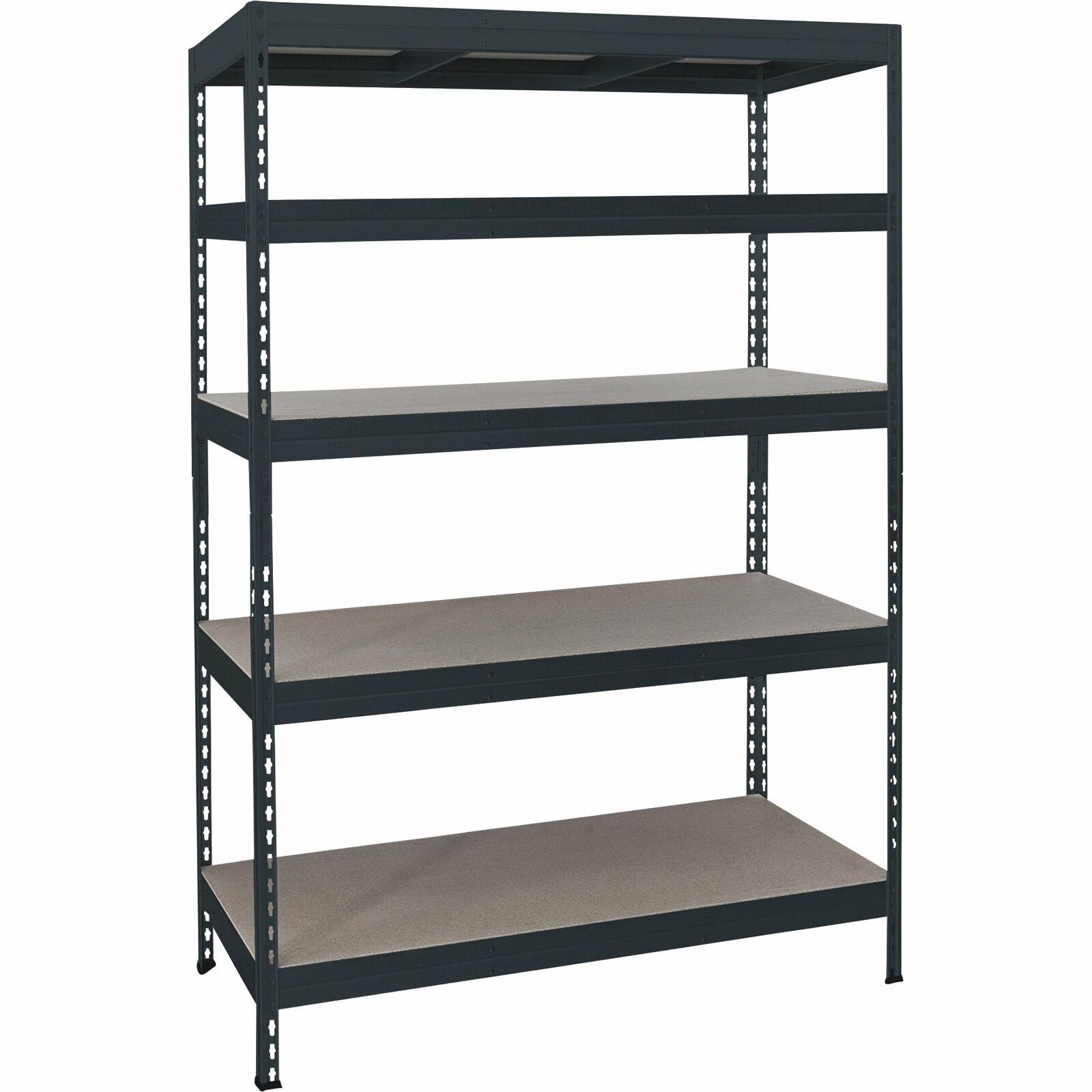 AR Shelving Heavy-Duty Garage Shelving 5-Shelf Unit 800lb Cap per Shelf 48inW