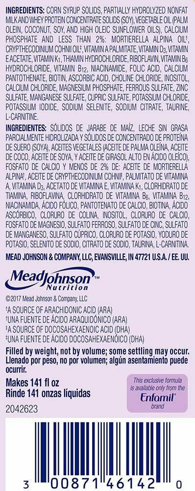 Enfagrow Toddler Transitions Gentlease, for Fussiness, Gas, and Crying, Powder 20 oz Can (Case of 4)