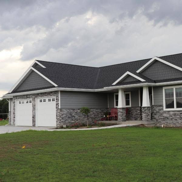 23.5 in. x 6 in. Colorado Gray Stone Veneer Siding (Flats)