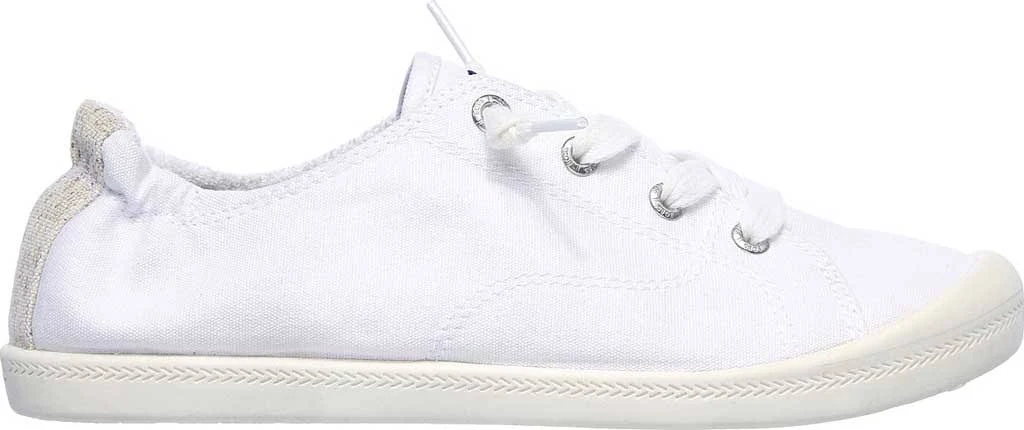 Skechers Women's Bobs Beach Bingo Ditch Day Sneaker, White