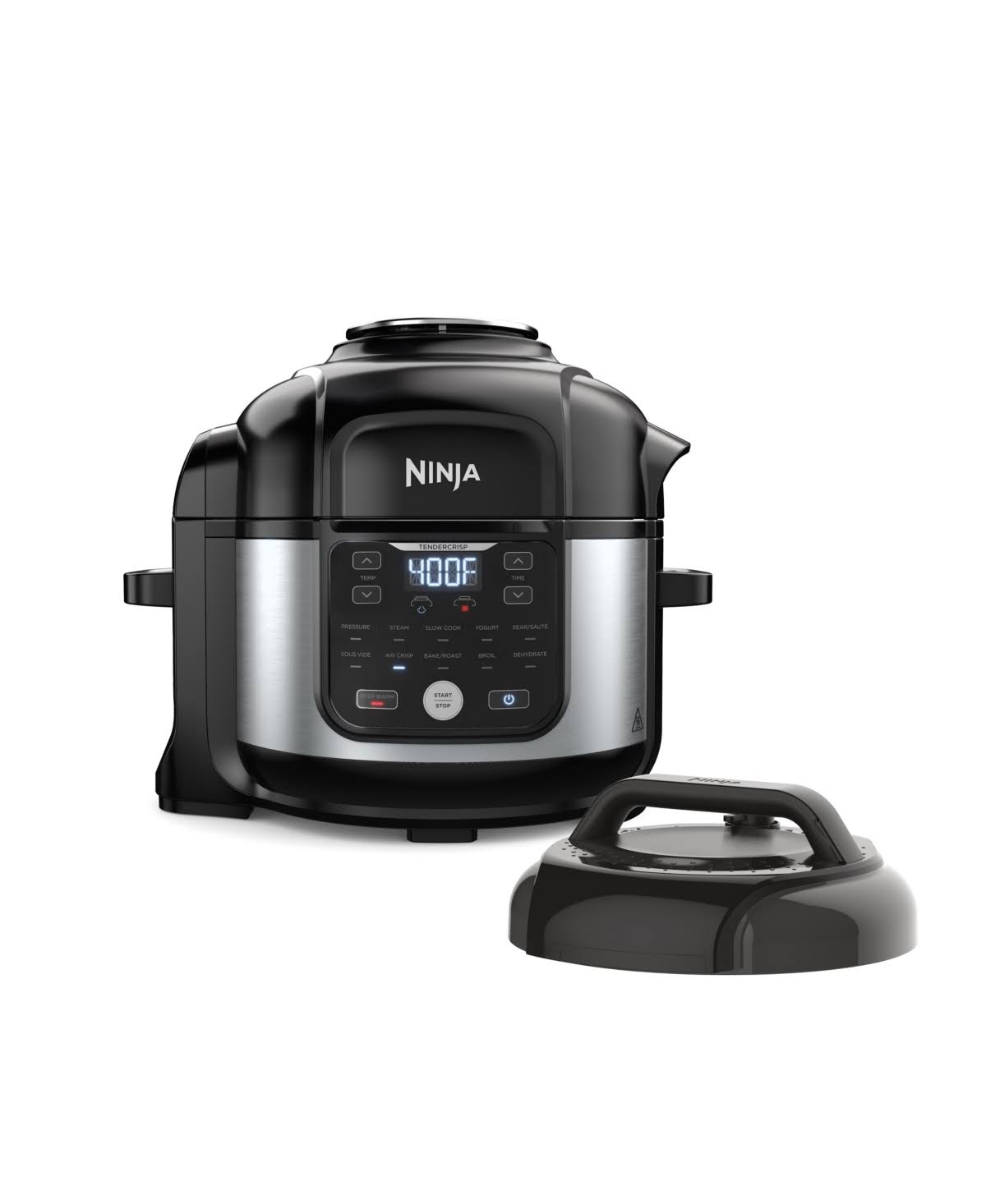 Ninja - Foodi 11-in-1 6.5-qt Pro Pressure Cooker + Air Fryer- FD302