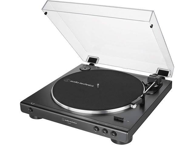 Audio-Technica AT-LP60X-BK Fully Automatic Belt-Drive Stereo Turntable - Black