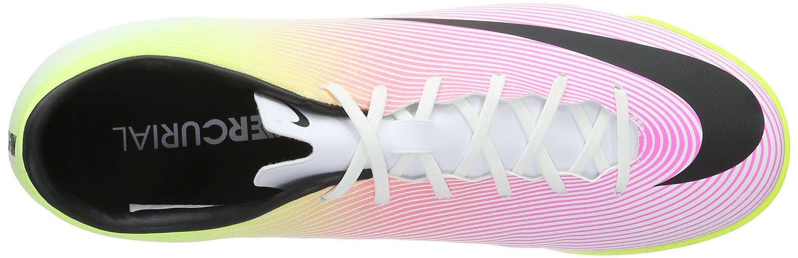 Nike Mercurial Victory V IC WHITE/VOLT/TOTAL Orange/Black