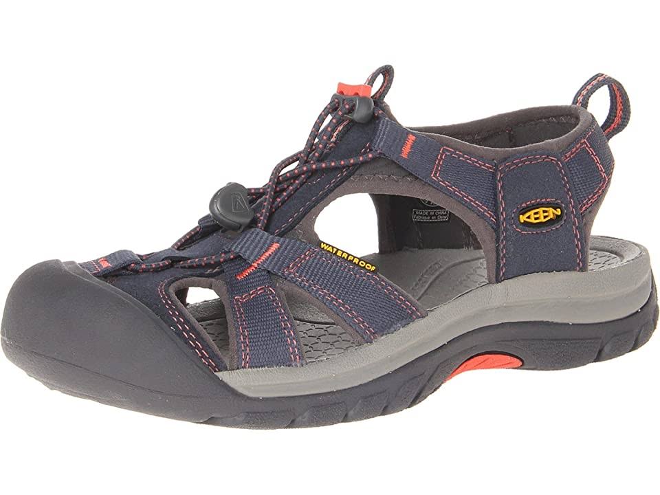 Keen Venice H2 Women's Midnight Navy/Hot Coral 9