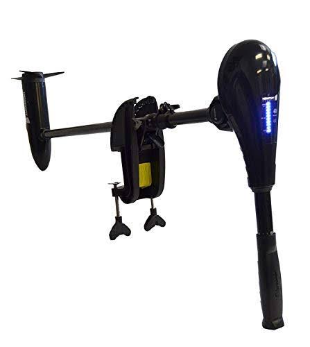Newport Vessels X-Series 40lb Thrust Transom Mounted Saltwater Electric Trolling Motor w/ LED Battery Indicator (36x22 SHAFT)