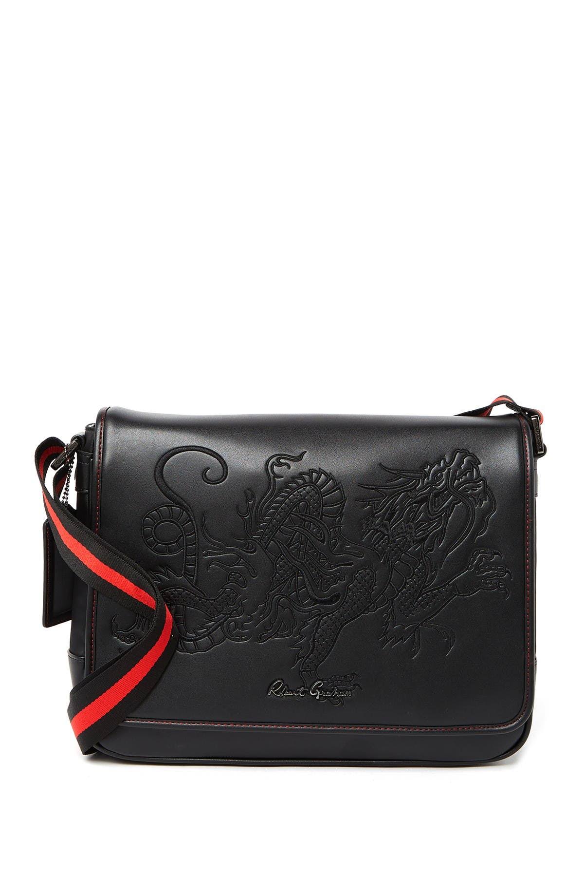 Robert Graham Mirandola Dragon Satchel - Black - One Size