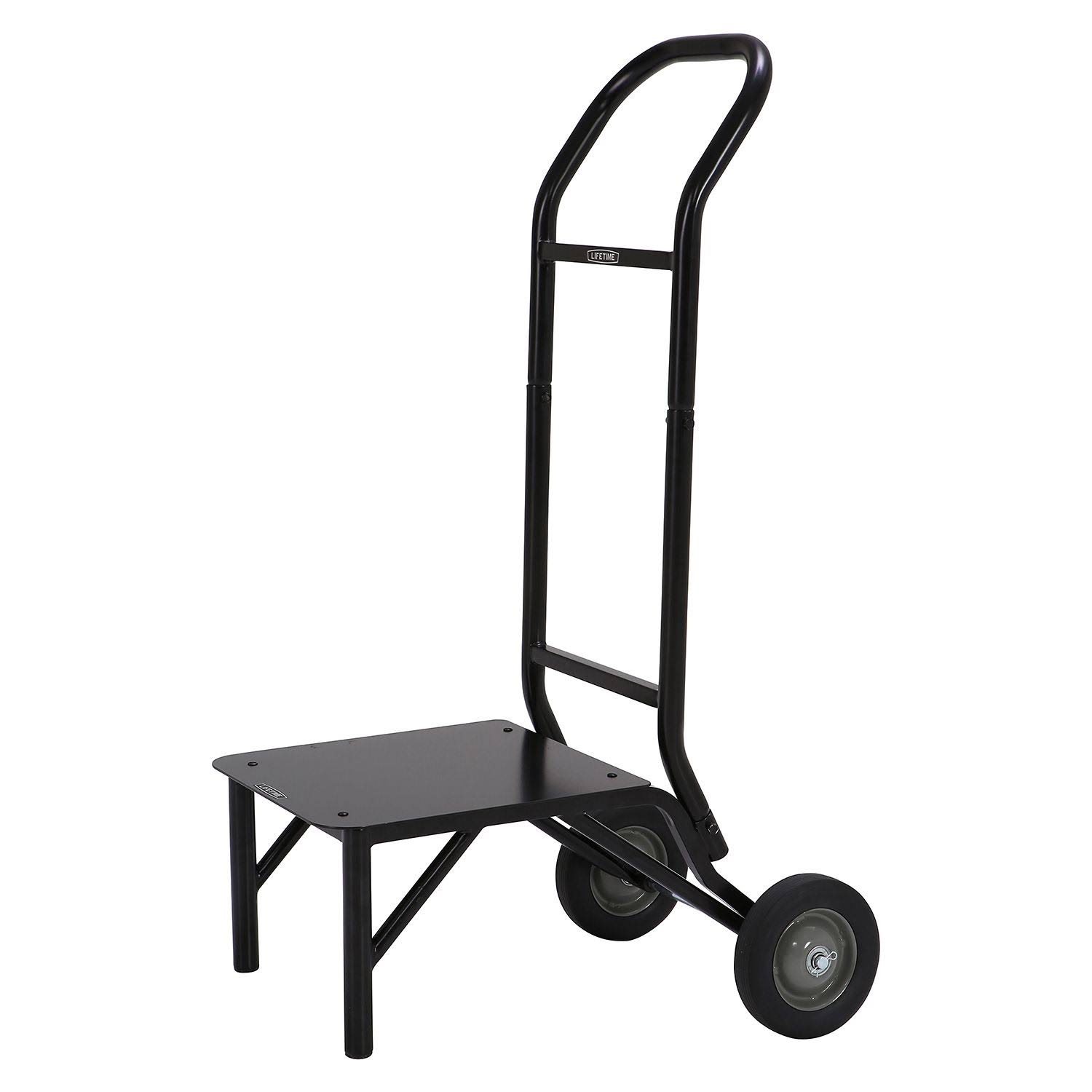 Lifetime 80527 Black Stacking Chair Dolly