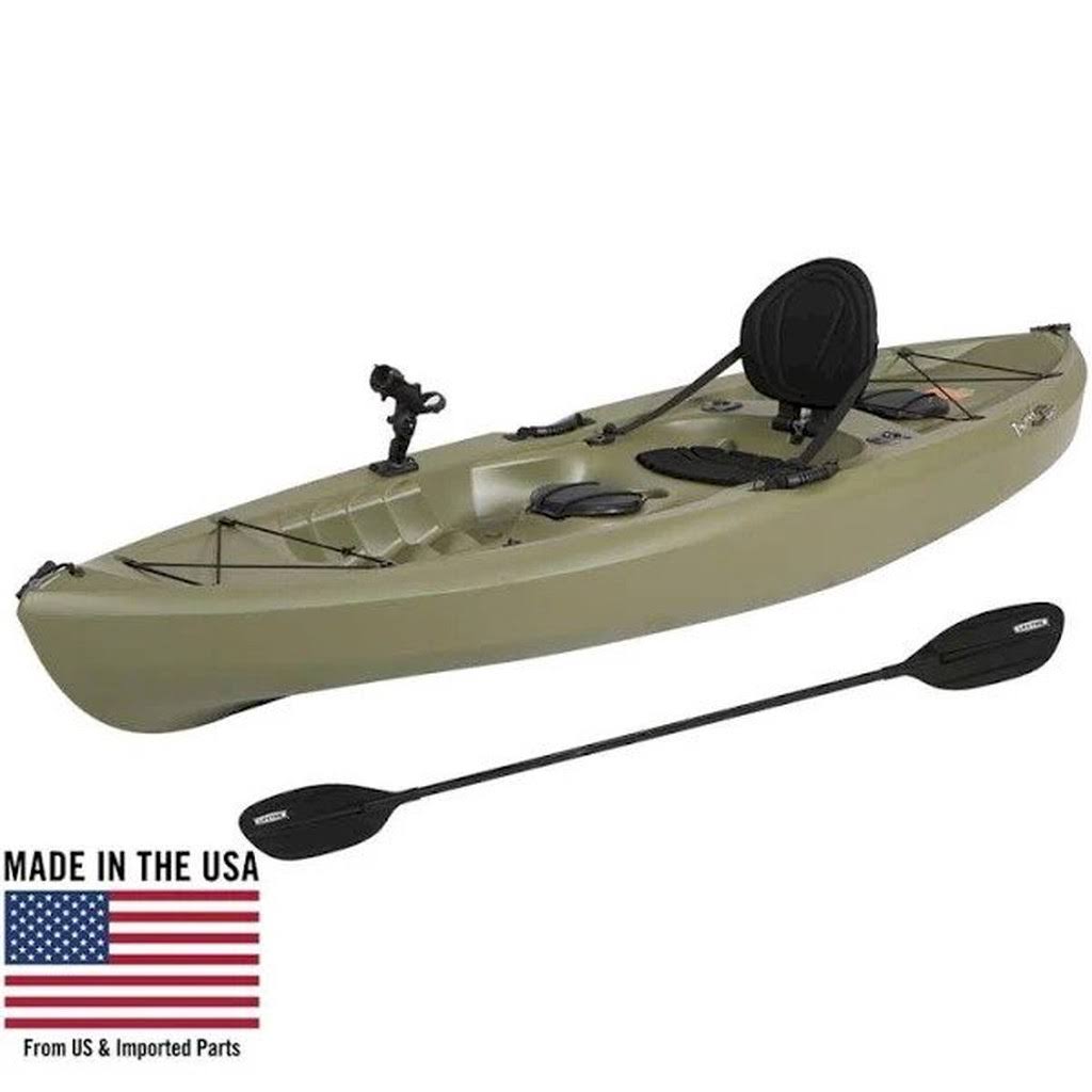 Lifetime Angler Fishing Kayak, Sit-On-Top, 52 lb., 90818