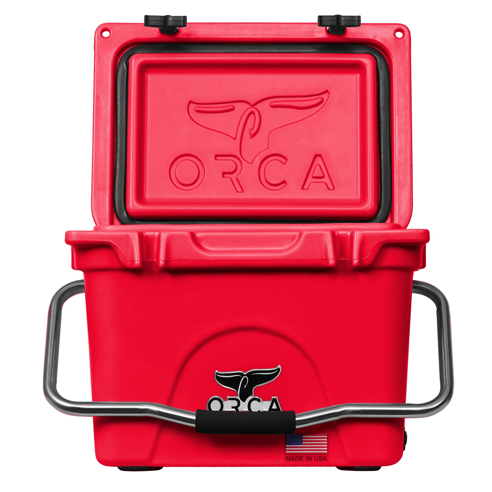 Orca Coolers ORCRERE20TRI Tennessee Tristar 20 Quart Cooler Red/Red
