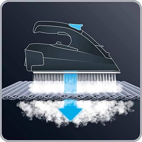 Rowenta DW9282 Steam Force 1800-Watt Steam Iron Digital LED Display (Red)