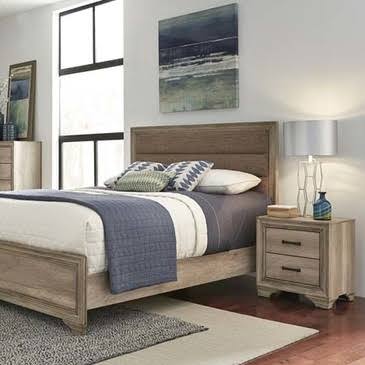 Liberty Furniture Sun Valley Nightstand in Sandstone
