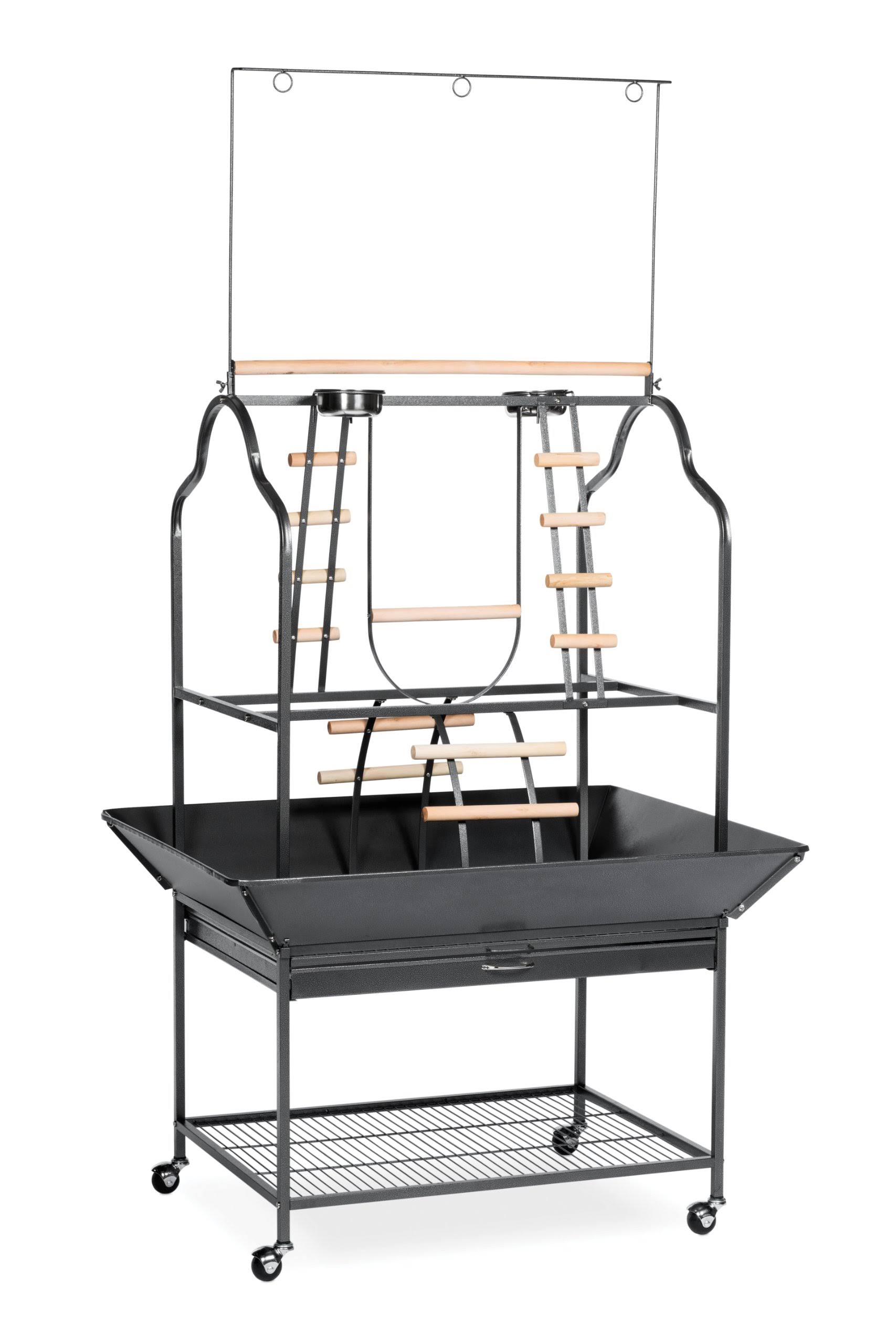 Prevue Pet Products Parrot Playstand, Black