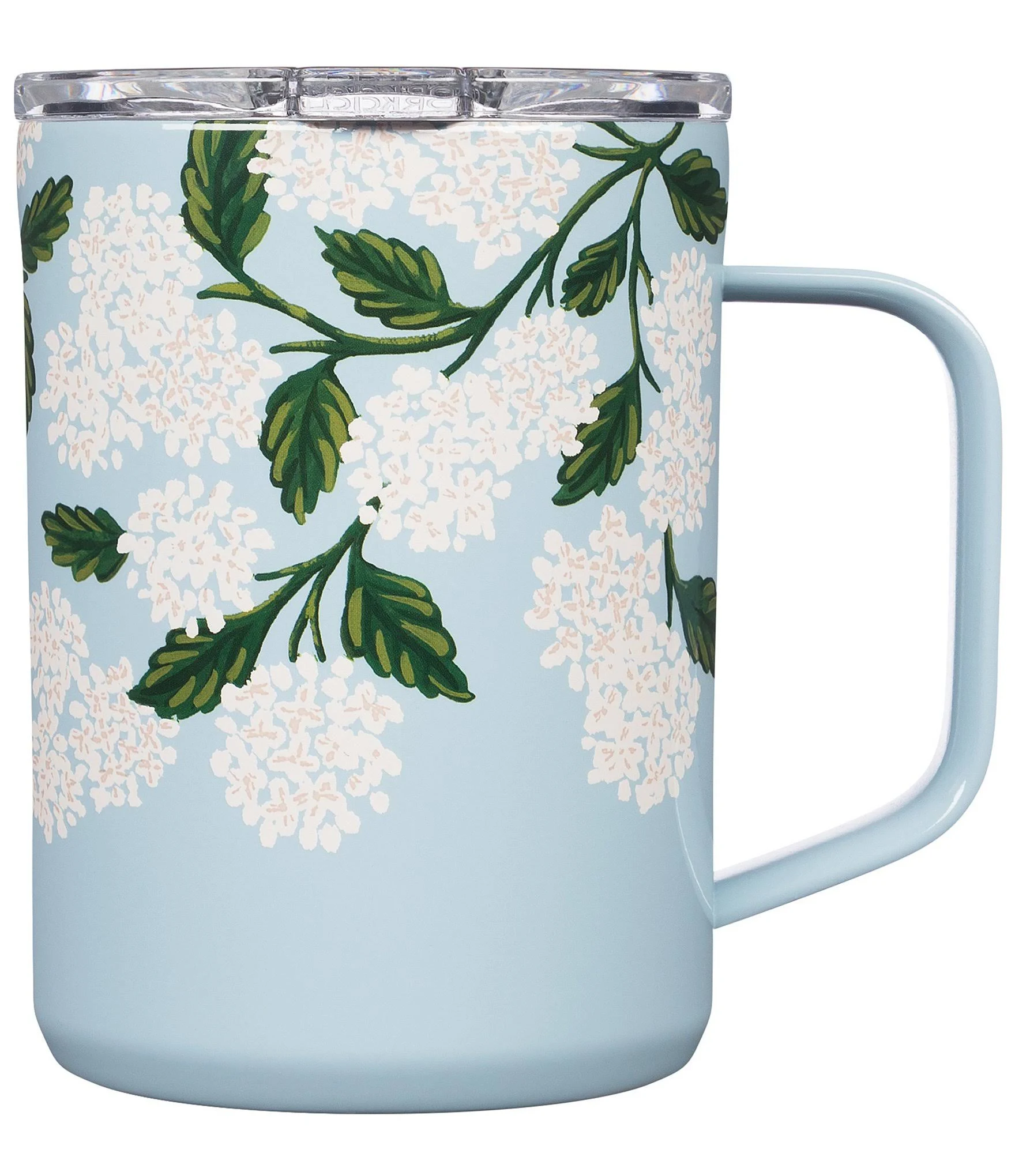 Rifle Paper Co. x Corkcicle Blue Hydrangea Mug