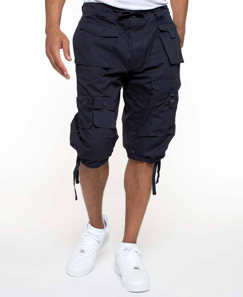 Sean John Mens Flight Casual Cargo Shorts Nightsky 42