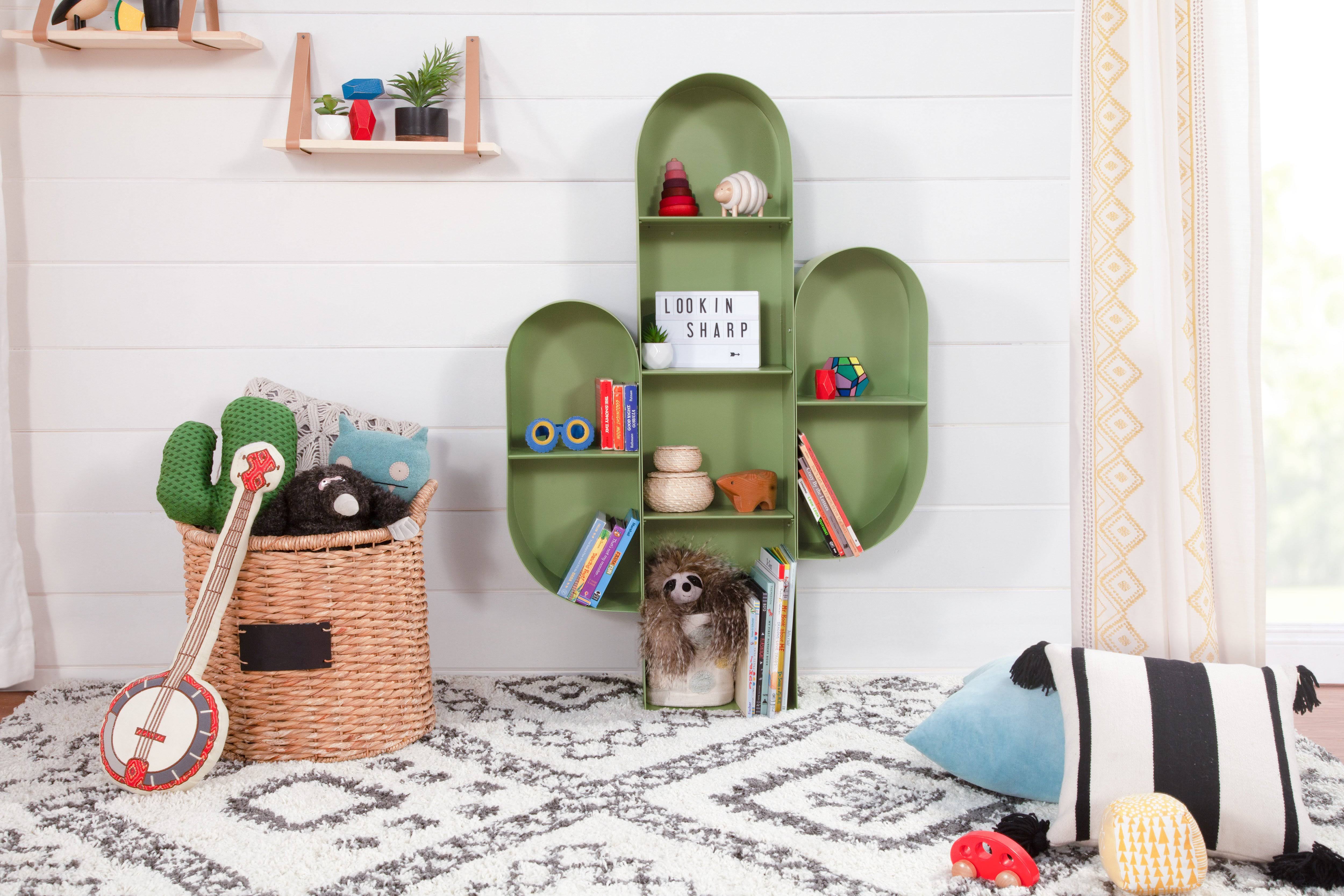 Babyletto Cactus Bookcase Sage Green
