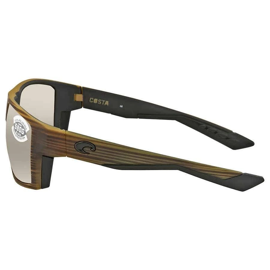 Costa Bloke Sunglasses Matte Verde Teak / Silver Mirror / 580G