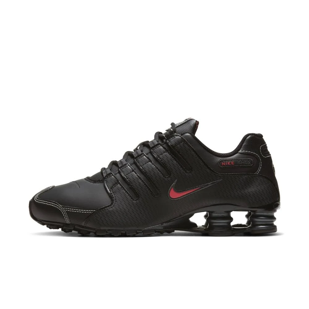 Nike Men&s Shox NZ Running Shoe, Black